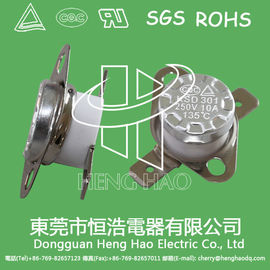 KSD301 mini bimetal thermal switch,KSD301 temperature protector switch