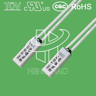 ST-22 SEKI BW-ABS Auto Reset Thermal Fuse ST-22 Bộ điều khiển nhiệt độ nhiệt độ