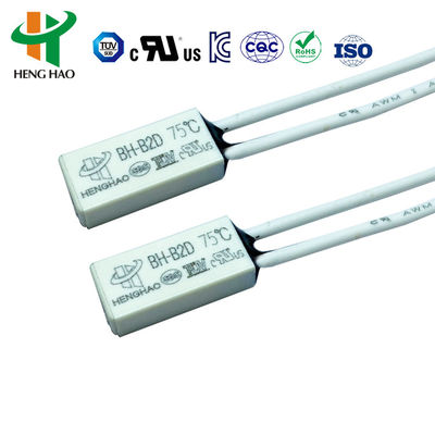 Cầu chì nhiệt tự động phục hồi với dải nhiệt 50-150℃, 10000 chu kỳ hoạt động và vỏ kim loại lớn