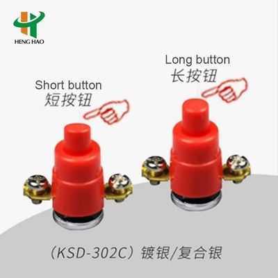 KSD301 Thermostat bảo vệ nhiệt độ bộ điều khiển chuyển đổi Manual Reset Auto Reset Thermal Fuse