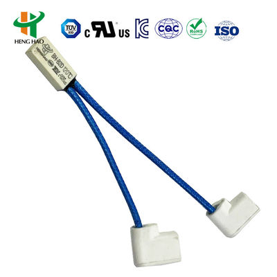 Tự động khôi phục bộ an toàn nhiệt Bimetallic Thermostat với phạm vi nhiệt độ 0-250 ° C 100000 chu kỳ Chu kỳ đời thường đóng hoặc mở bình thường