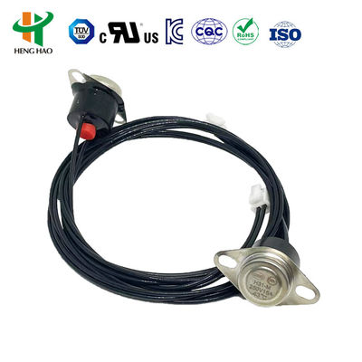 250V 16A Khởi động cắt nhiệt Snap Action Bimetallic Thermostat
