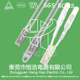 Bimetal Thermal Overload Protector Switch , Self - Thermal Temperature Protector