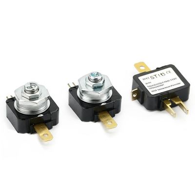 ST11 Thermostat ST01 Bimetallic Thermostat ST05 Bảo vệ nhiệt độ