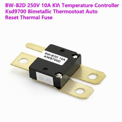 BW-B2D 250V 10A KW9700 Bộ điều khiển nhiệt độ Ksd9700 Bimetallic Thermostat Auto Reset Thermal Fuse