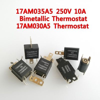 17AM035A5 250V 10A Bimetallic Thermostat 17AM028A3