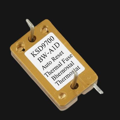 KSD9700 BW-A1D Tự động khôi phục bộ an toàn nhiệt Bimetal Thermostat Bảo vệ nhiệt nhỏ