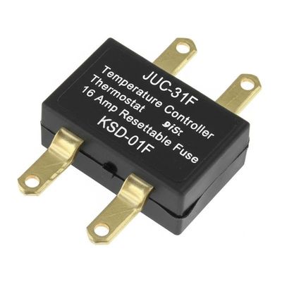 JUC-31F Máy điều khiển nhiệt độ Thermostat 16 Amp Fuse có thể đặt lại KSD-01F