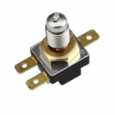 KSD301 Bimetallic Thermostat Thermal Cut Off Switch với 100000 chu kỳ 250V 16A và phạm vi nhiệt độ 0-250 °C