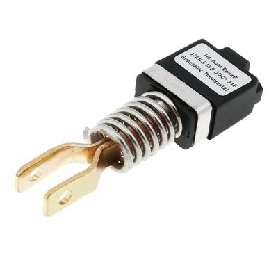 Công tắc nhiệt tự động JUC-31F, loại lưỡng kim, với dải nhiệt độ 0~150°C và tuổi thọ 10000 chu kỳ