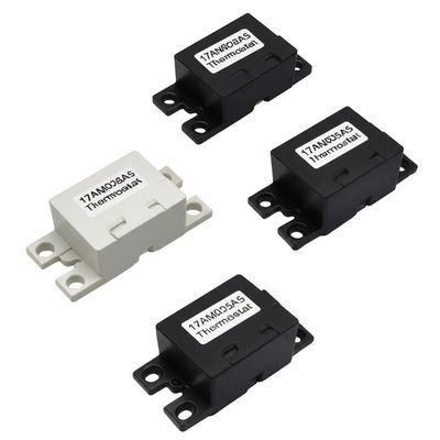 Bộ bảo vệ nhiệt lưỡng kim 17AM với dải nhiệt 0-250℃, thường đóng hoặc mở, tự động hoặc thủ công thiết lập lại