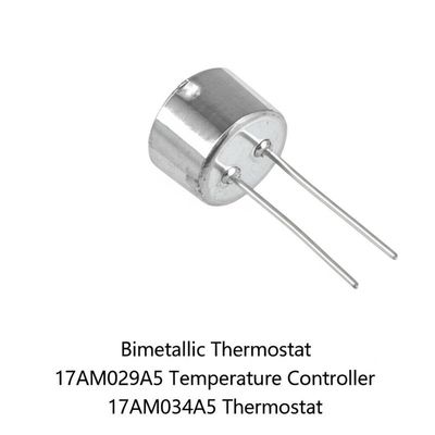 17AM Bimetallic Thermostat với phạm vi nhiệt độ 0-250 °C Thông thường đóng hoặc mở Thiết kế nhỏ gọn cho động cơ và thiết bị gia dụng