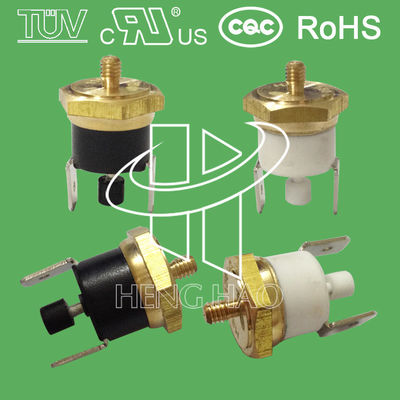 Manual Reset 250VAC KSD301 Bimetal Thermostat