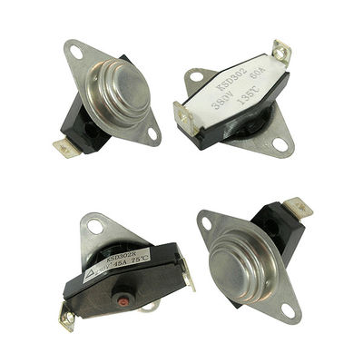 Home Appliance KSD302 Bimetal Thermostat Switch 250V 25A