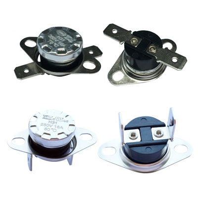 temperature control switch for corn popper ksd301 250v 16a NC type