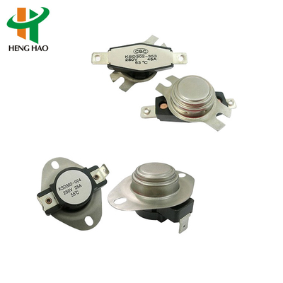 Copper Head KSD302 Bimetallic Thermostat Temperature Switch 250V 15A To 60A