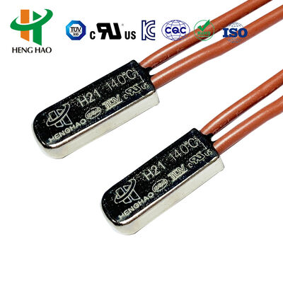 Công tắc quá tải nhiệt động cơ 250V 25A cho thiết bị sưởi điện, bộ bảo vệ nhiệt độ 9700k